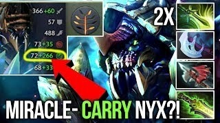 Miracle- WTF 340 AGI Carry Nyx – EPIC 2x Butterfly Shotgun Build