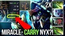 Miracle- WTF 340 AGI Carry Nyx – EPIC 2x Butterfly Shotgun Build