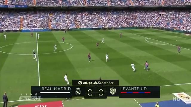 Реал Мадрид – Леванте | Испанская Примера 2017/18 | 3-й тур | Обзор матча