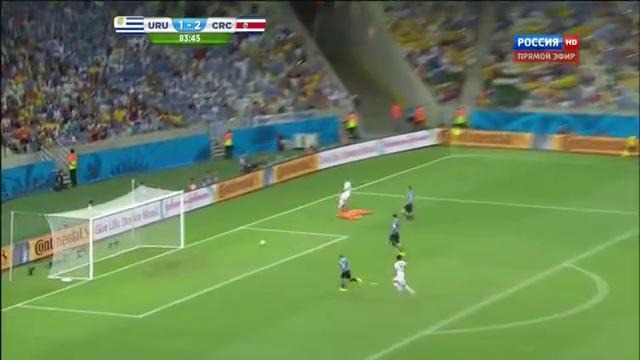 Уругвай-Коста-Рика 1-3. Гол Маркоса Уренья. Чемпионат мира по футболу 2014