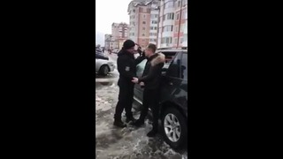 Задержание пьяного военкома под Киевом