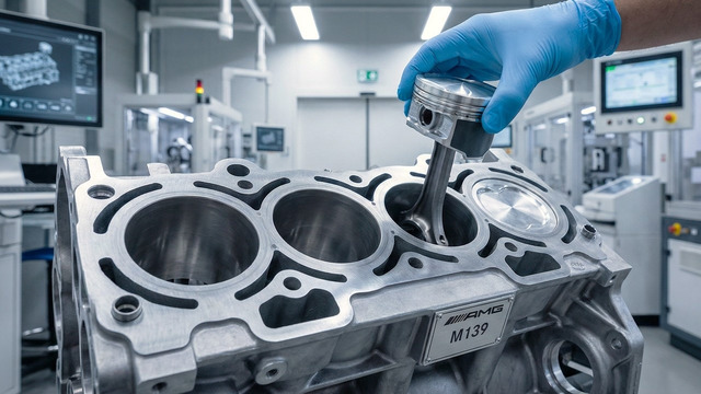 Hand-Built 4-Cylinder Engine Production️- Legend from Mercedes-AMG