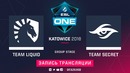 ESL One Katowice 2018 Major – Team Liquid vs Team Secret (Game 2, Play-off)