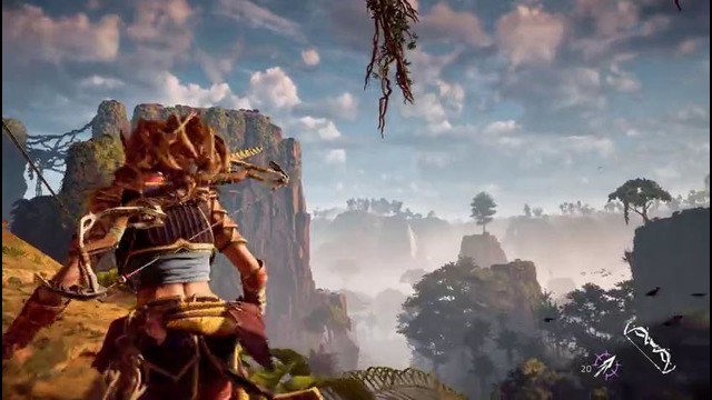 Геймплейный трейлер Horizon: Zero Dawn в разрешении (480p)
