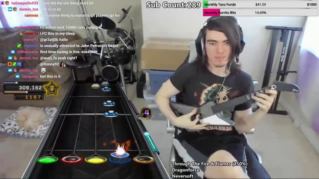Through the fire and flames – 150% speed – first ever 100% fc