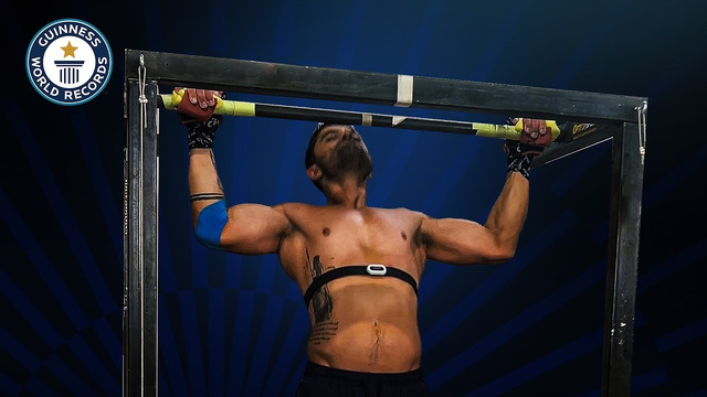 Most Pull Ups in 24 Hours | Guinness World Records
