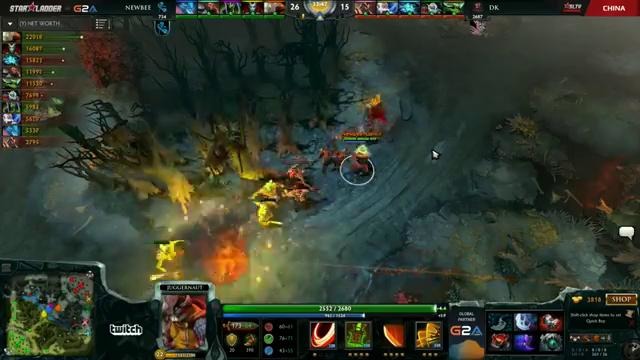 DOTA2: StarSeries S12: DK vs NewBee (Game 2, CHINA GS1)
