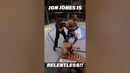 Jon Jones is RELENTLESS!! #ufc #mma