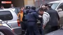 Драка инспектора с водителем