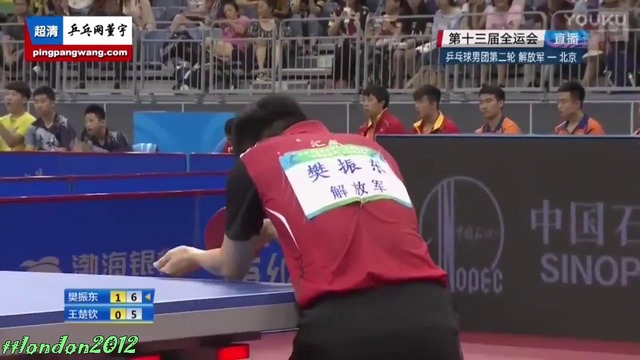 Fan Zhendong vs Wang Chuqin (2017 Chinese National Games)
