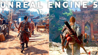 Графика Unreal Engine 5 невероятная – Так будут выглядеть GTA 6, Ведьмак 4 и новое поколение игр