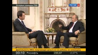 Путин о Сирии. поставил на место немецкого журналиста