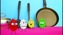 Говорящие желейные яйца и необычный kinder surprise