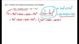 1 – 10 – Multiple Operations with Polynomials (6-42)