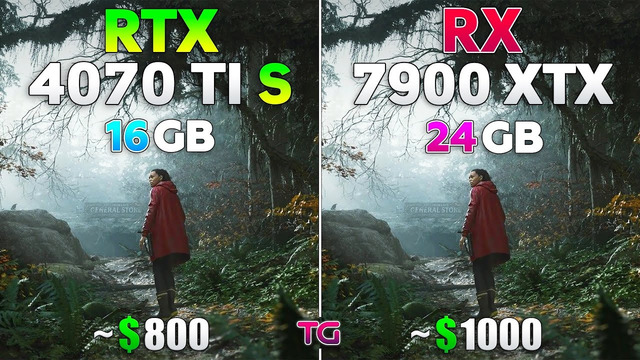 RTX 4070 Ti SUPER vs RX 7900 XTX – Test in 10 Games