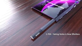 Sony Xperia Note Introduction Concept, Note 8 Killer with Edge Display S-Pen
