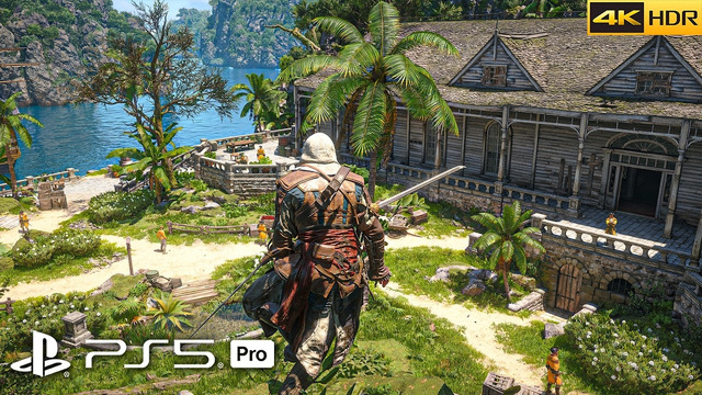 Assassin’s Creed Black Flag Resynced | IMMERSIVE Stealth Assassination Gameplay [PS5 PRO 4K60FPSHDR]