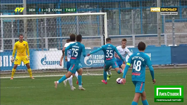 Highlights Zenit U-19 vs Sochi U-19 (1-0) | M-Liga