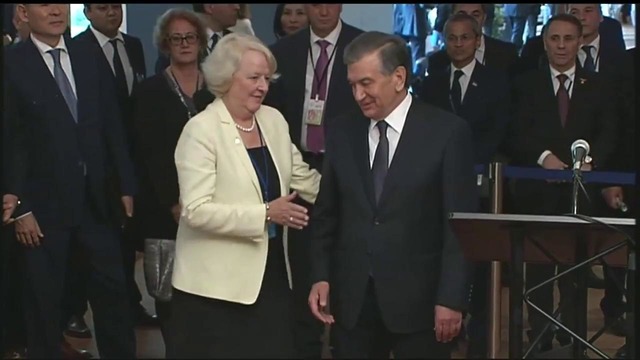 Узбекистан преподнес в дар ООН макет площади Регистан в Самарканде