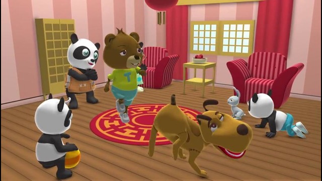 Английский для Детей – Том и Кери 18 – Panda’s Family Photo