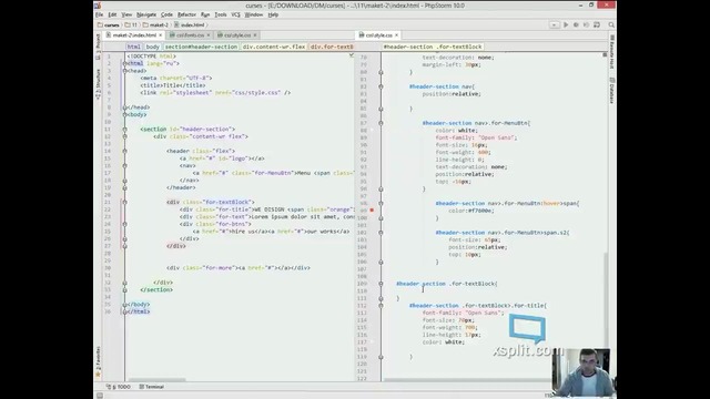 Верстка из psd макета (практикуем с flexbox) maket #2 часть 2