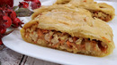 Пирог с капустой и фаршем – очень нежный. Можно готовить с любой начинкой