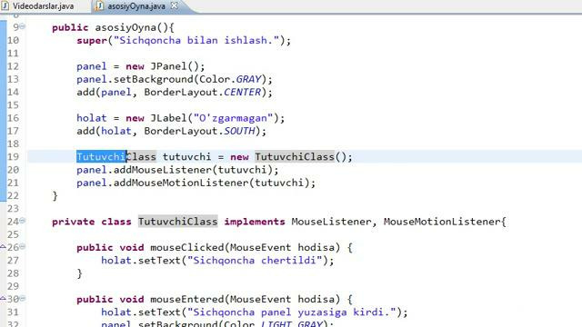 Javadan boshlang’ich darslar-76-sichqoncha
