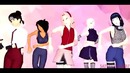 MMD】‘DNA’ – BTS【 Naruto Girls