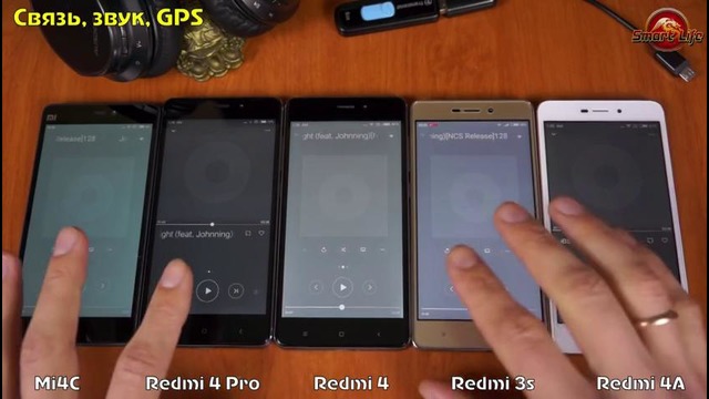 Мега обзор-сравнение Xiaomi Redmi 4a, Redmi 4, Redmi 4 Prime, Redmi 3s, Mi4c