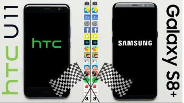 HTC U11 vs. Galaxy S8 Speed Test
