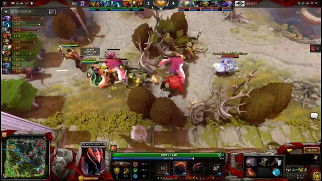 DOTA2: TI6: Team Secret vs DC (Group B, Game 2)