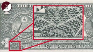 Скрытые знаки на долларах и евро