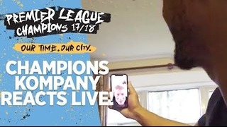 CHAMPIONS! | Live Reaction from Vincent Kompany s Living Room