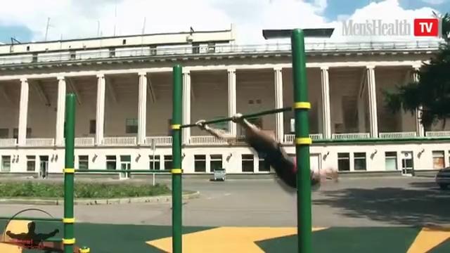 Школа турника 31 ‘подъем разгибом вперед