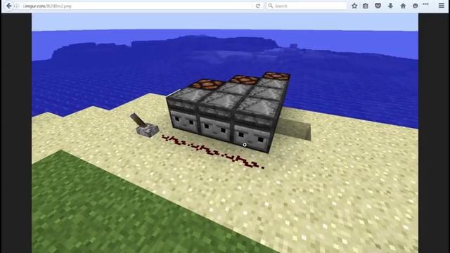 Текстура блока Наблюдатель в Minecraft изменена