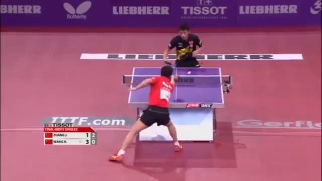 Table Tennis – Zhang Jike vs Wang Hao – Final – 2013