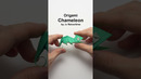 ORIGAMI CHAMELEON #shorts
