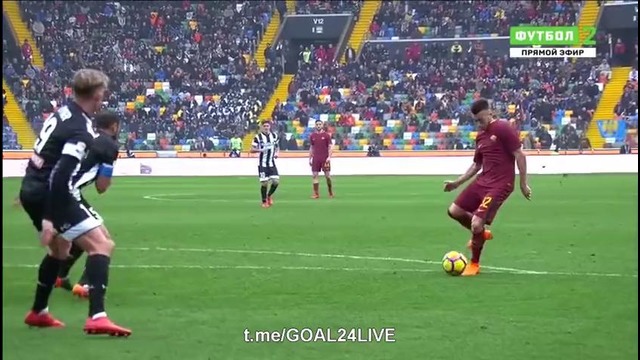 (480) Удинезе – Рома | Итальянская Серия А 2017/18 | 25-й тур | Обзор матча