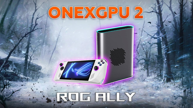 Powerful eGPU ONEXGPU 2 with RX 7800M