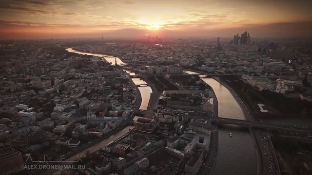 Best of EPIC Moscow city Aerial Reel flight HD