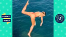 Try not to laugh – funny water fails videos