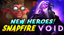 Dota2. outlanders update – void spirit + snaprife (new heroes)