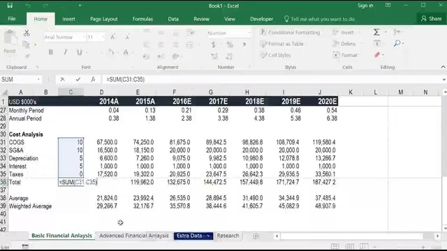 Excel Crash Course for Finance Professionals FREE Corporate Finance Institute.136