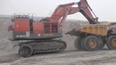 Буксировка КАРЬЕРНОГО экскаватора на тележке