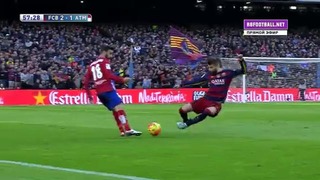 2 тайм Барселона – Атлетико Ла Лига 2015-16 22 тур