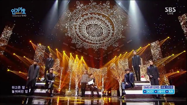 Comeback Special》 EXO(엑소) – Sing for you(싱포유) @인기가요 Inkigayo 20151213