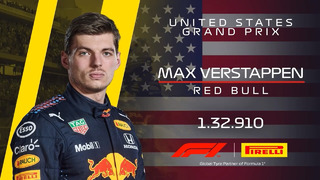 Формула 1 – Лучший круг в квалификации на Гран-При США от Макса Ферстаппена (23.10.2021)