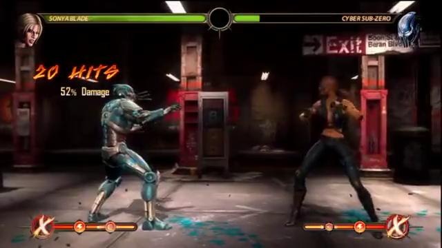 Sonya Blade full Combo