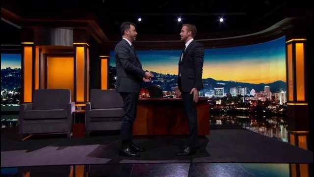 Ryan Gosling Teaches Jimmy Kimmel the Waltz Jimmy Kimmel