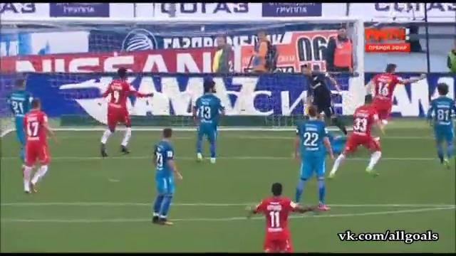 Зенит – Спартак | Российская Премьер Лига 2016/17 | 9-й тур